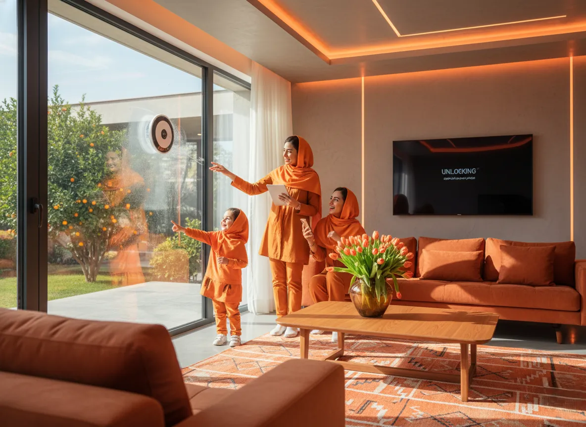 خانواده ایرانی و گجت های هوشمند