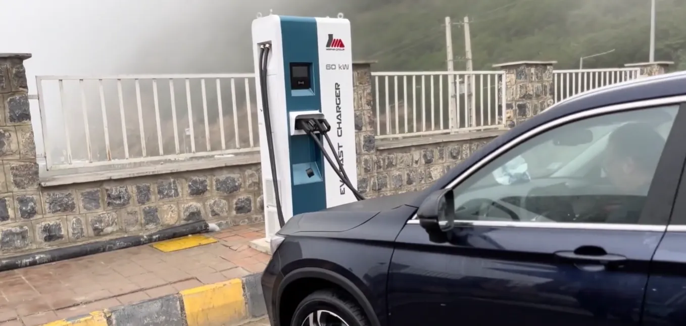 سفر با خودرو برقی از تهران به شمال جاده چالوس